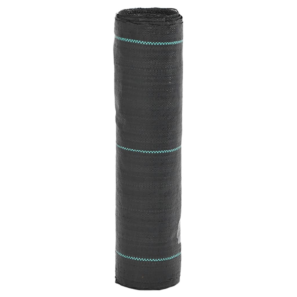 Membrane anti-mauvaises herbes noir 0,5x50 m PP