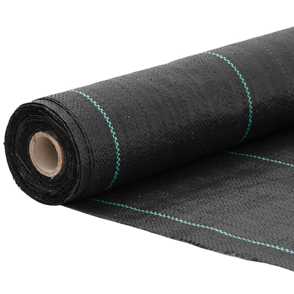 Membrane anti-mauvaises herbes noir 0,5x200 m PP