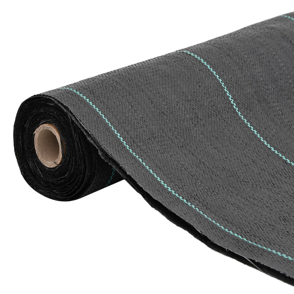 Membrane anti-mauvaises herbes noir 1,5x200 m PP