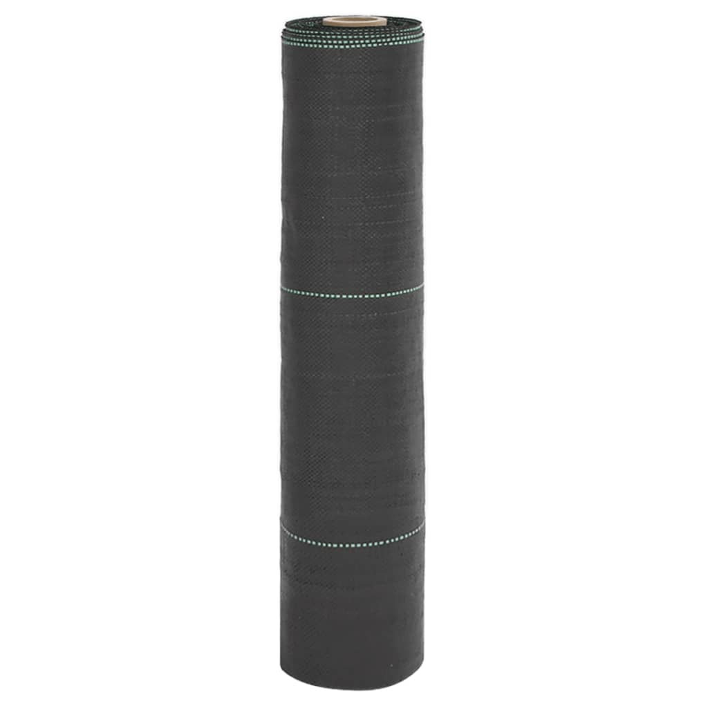 Membrane anti-mauvaises herbes noir 0,5x10 m PP