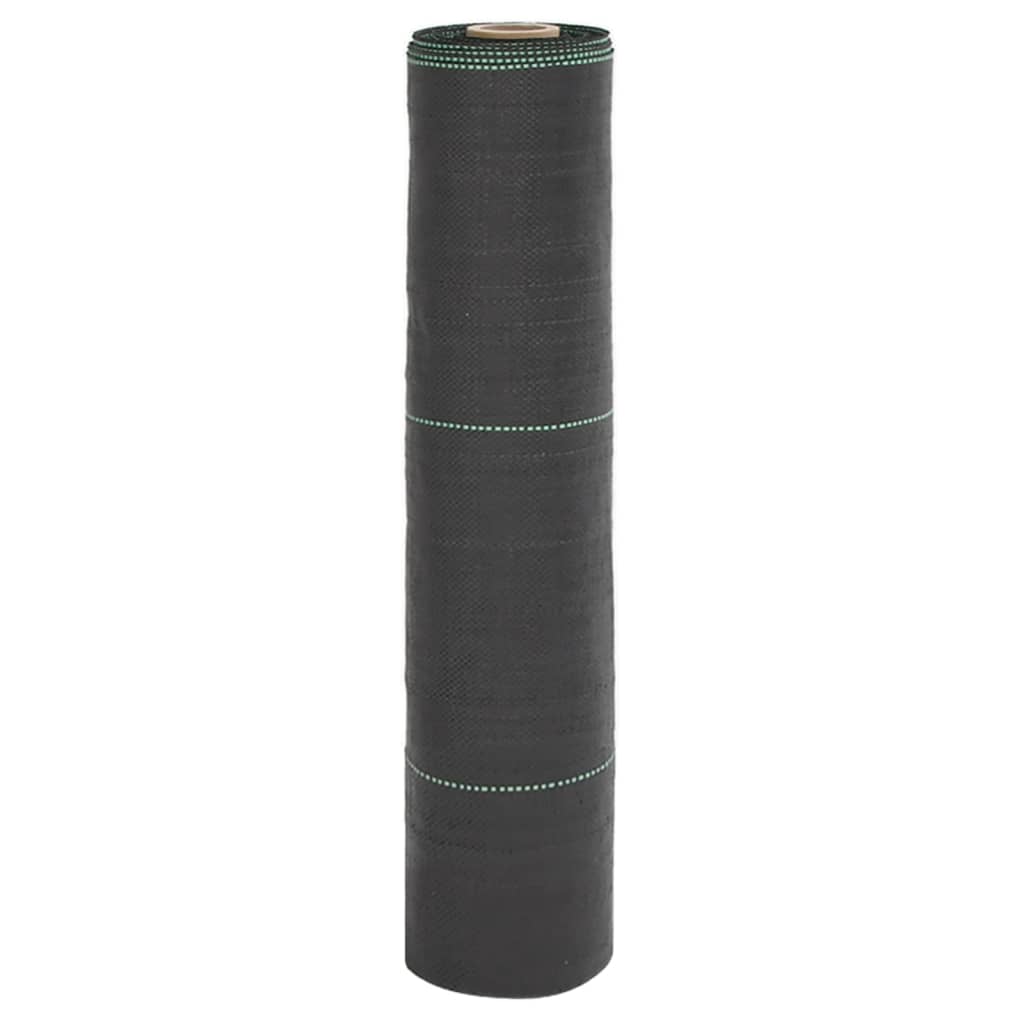 Membrane anti-mauvaises herbes noir 0,5x25 m PP