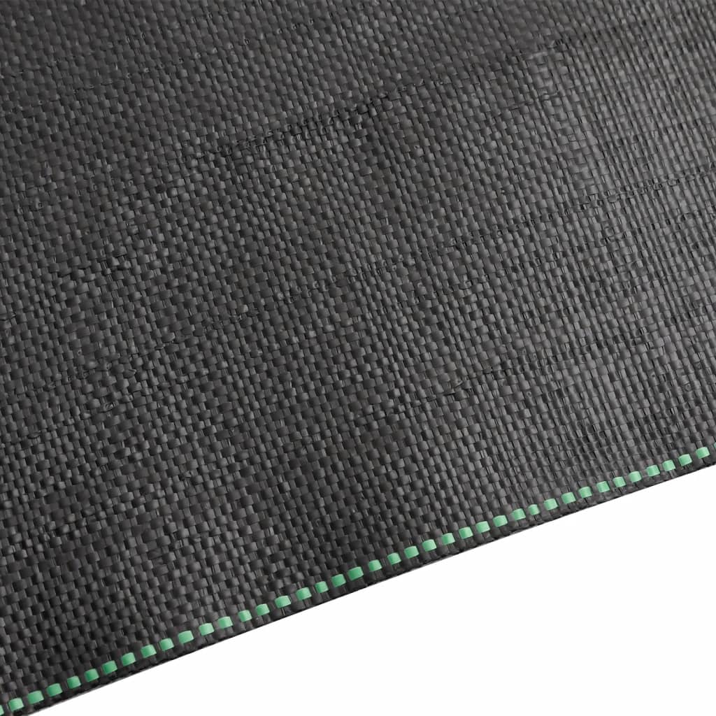 Membrane anti-mauvaises herbes noir 0,5x50 m PP