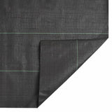 Membrane anti-mauvaises herbes noir 0,5x150 m PP