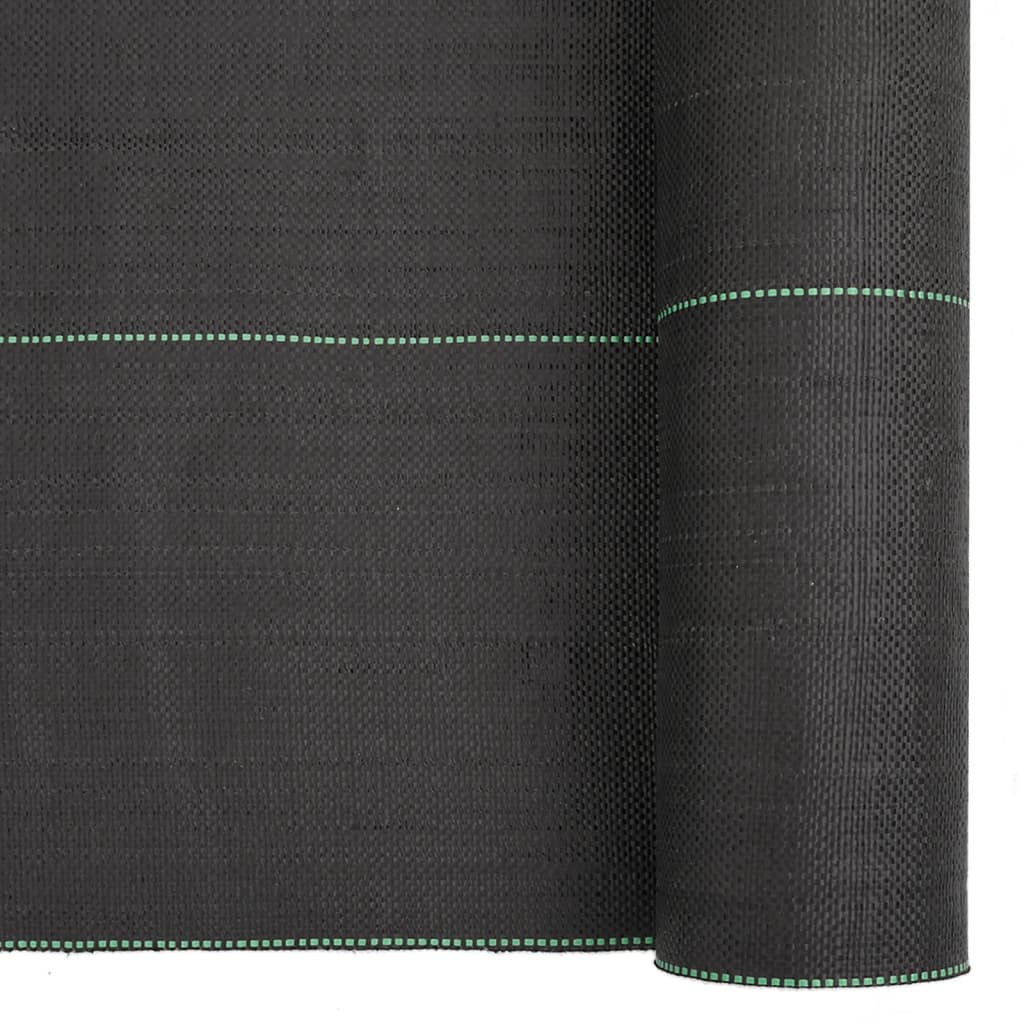 Membrane anti-mauvaises herbes noir 0,5x200 m PP