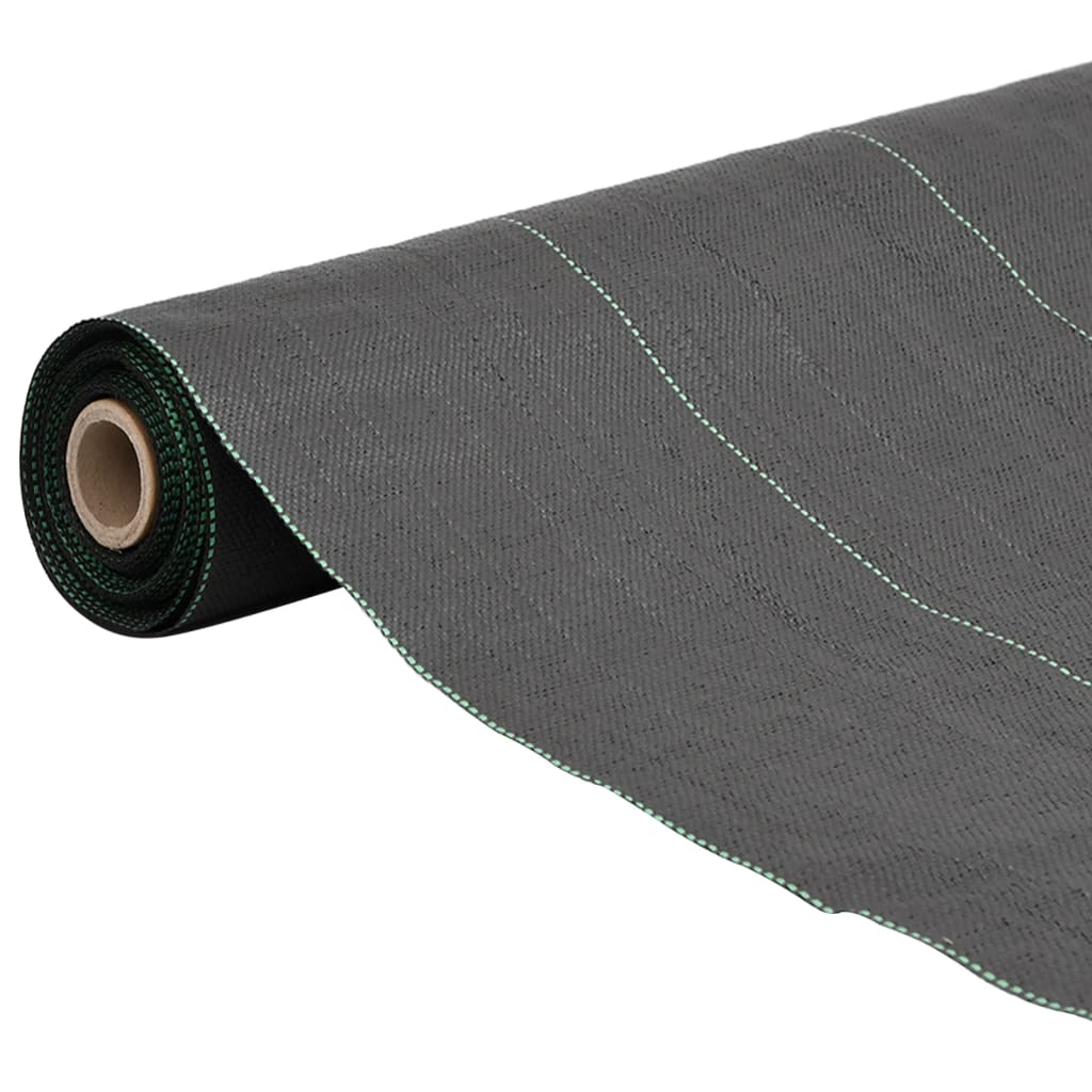 Membrane anti-mauvaises herbes noir 1,5x100 m PP