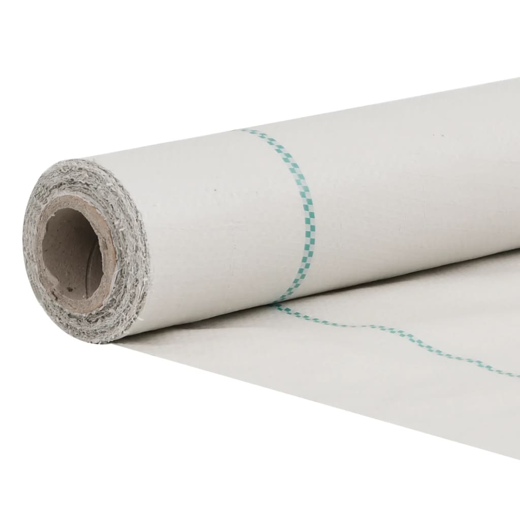 Membrane anti-mauvaises herbes blanc 0,5x10 m PP