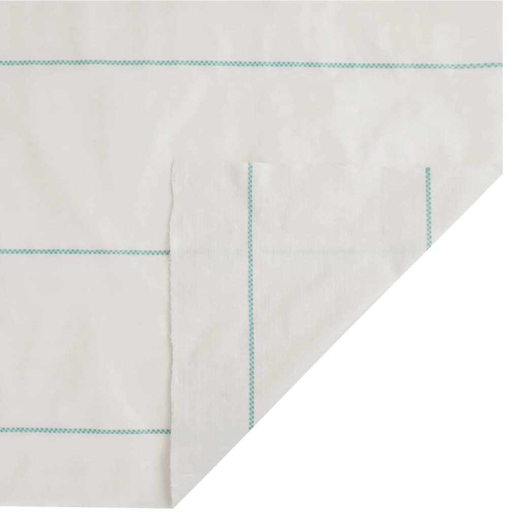 Membrane anti-mauvaises herbes blanc 0,5x10 m PP