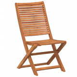 Chaises de jardin pliantes lot de 6 51x66x95 cm bois d'acacia