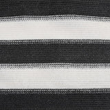 Filet brise-vue anthracite et blanc 1,8x25 m PEHD 150 g/m²