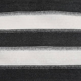 Filet brise-vue anthracite et blanc 1,5x50 m PEHD 195 g/m²