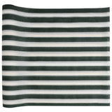 Filet brise-vue vert et blanc 1x50 m PEHD 75 g/m²