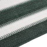 Filet brise-vue vert et blanc 1x50 m PEHD 75 g/m²