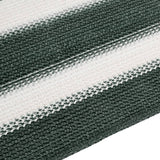 Filet brise-vue vert et blanc 1,2x10 m PEHD 75 g/m²