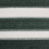 Filet brise-vue vert et blanc 1,2x10 m PEHD 75 g/m²