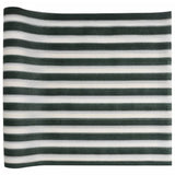 Filet brise-vue vert et blanc 1,2x25 m PEHD 75 g/m²