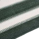 Filet brise-vue vert et blanc 1,2x25 m PEHD 75 g/m²