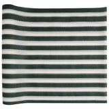 Filet brise-vue vert et blanc 1,8x50 m PEHD 75 g/m²