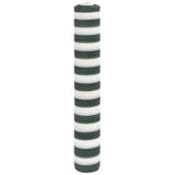 Filet brise-vue vert et blanc 1,5x25 m PEHD 195 g/m²