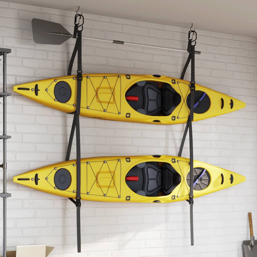 Sangles de rangement doubles kayak avec clips de pagaie 50 kg