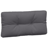 Coussins de palette lot de 3 anthracite tissu