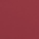 Coussins de palette lot de 5 rouge bordeaux tissu