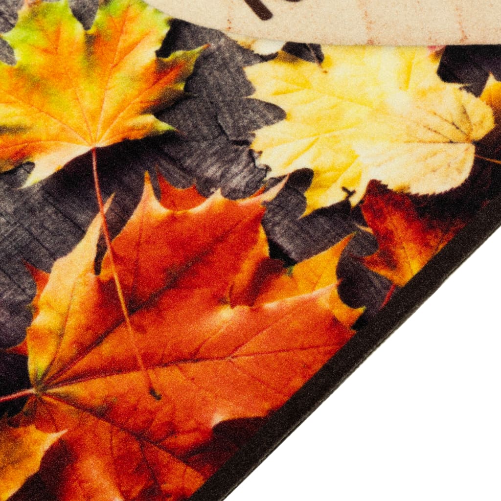 Tapis de cuisine lavable impression d'automne 60x180 cm velours