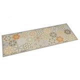 Tapis de cuisine lavable impression pastel hexagonale 45x150 cm