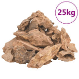 Drachensteine ​​25 kg braun 1-10 cm