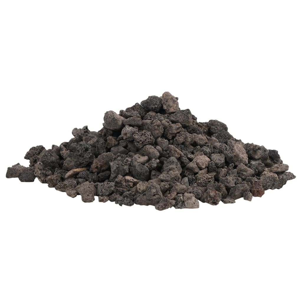 Roches volcaniques 10 kg noir 1-2 cm