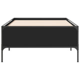 Bed frame without mattress black 100x200 cm