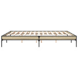 Bed frame without mattress sonoma oak 180x200 cm