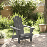 Chaise Adirondack gris 69x85x90,5 cm bois massif de sapin