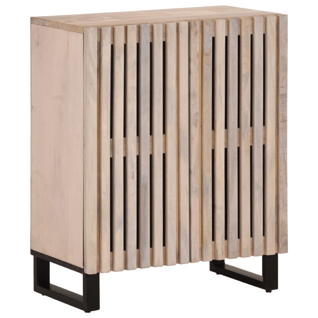 Buffets 3 pcs 60x34x75 cm bois massif de manguier