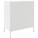 Buffet blanc 68x39x79 cm acier