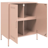 Rosa Sideboard 68x39x79 cm aus Stahl