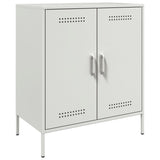 Buffet blanc 68x39x79 cm acier