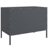 Meubles TV 2 pcs anthracite 68x39x50,5 cm acier