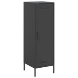 Black high sideboard 36x39x113 cm steel