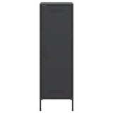 Black high sideboard 36x39x113 cm steel