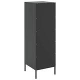 Black high sideboard 36x39x113 cm steel