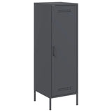 Buffet haut anthracite 36x39x113 cm acier