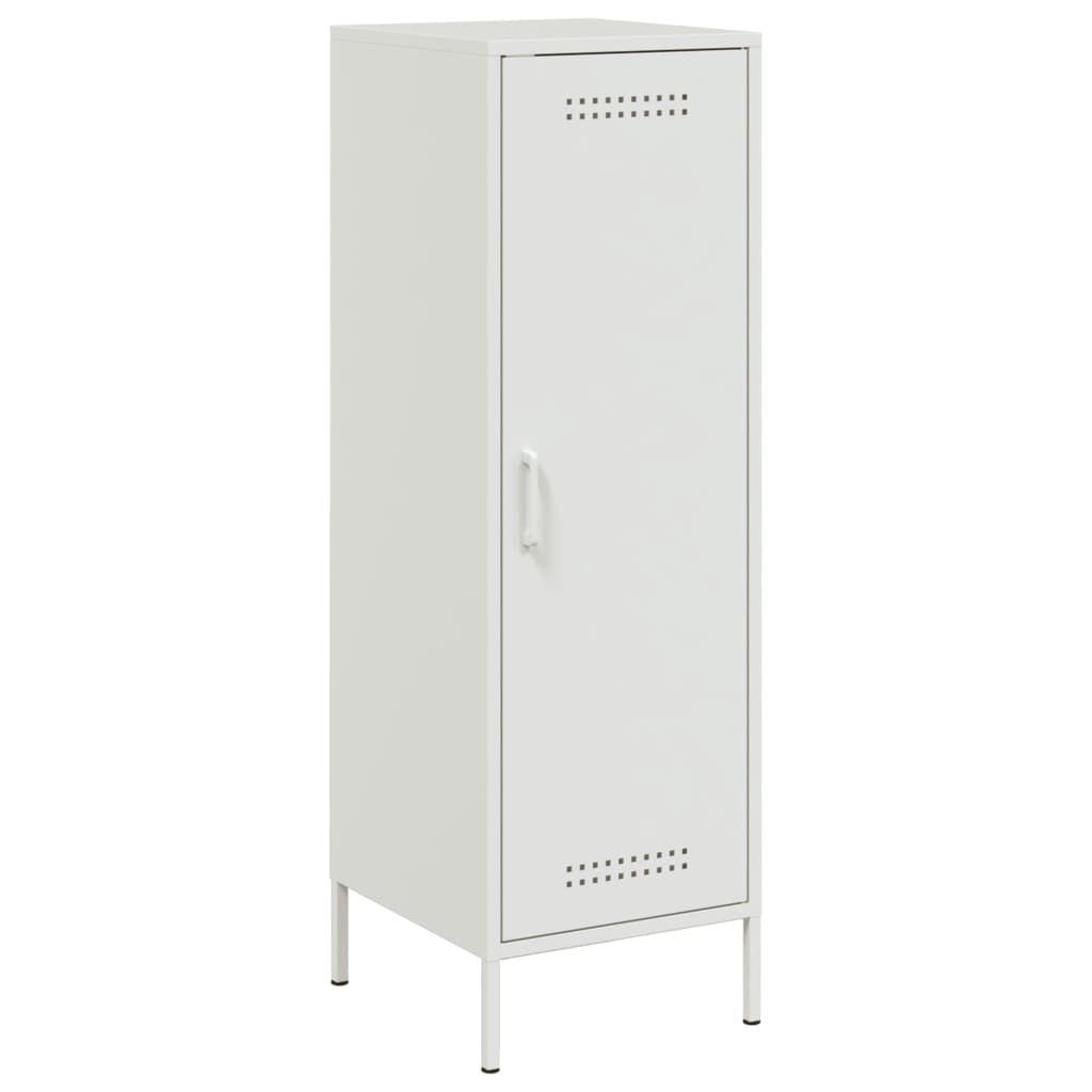 White high sideboard 36x39x113 cm steel