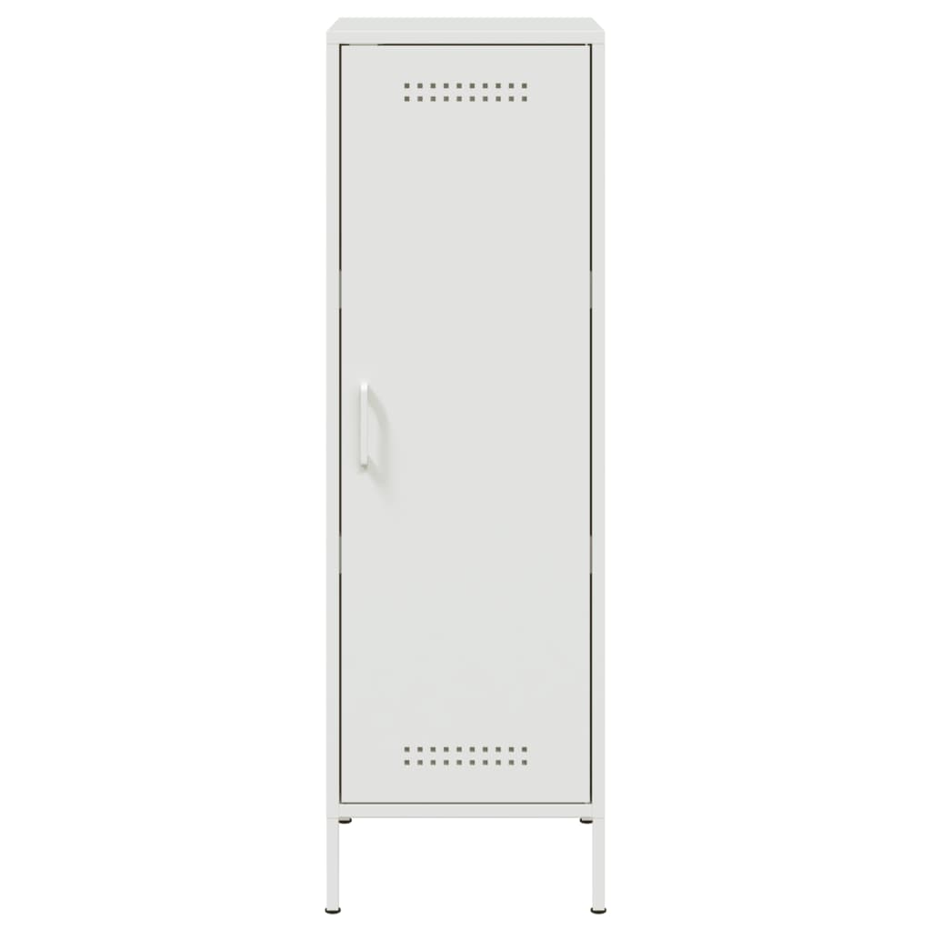 White high sideboard 36x39x113 cm steel