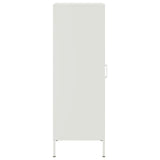 White high sideboard 36x39x113 cm steel