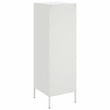 White high sideboard 36x39x113 cm steel