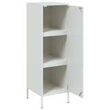 White high sideboard 36x39x113 cm steel