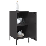 Buffet noir 36x39x79 cm acier