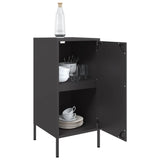 Sideboards 2 Stück schwarz 36x39x79 cm Stahl