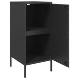 Sideboards 2 Stück schwarz 36x39x79 cm Stahl