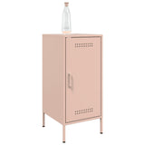 Sideboards 2 Stück rosa 36x39x79 cm Stahl